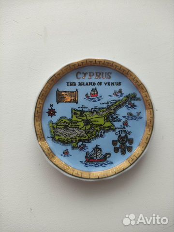 Магнит на холодильник Кипр