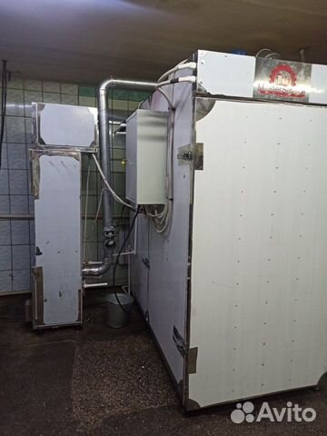 Коптильная камера двухрамная 400кг