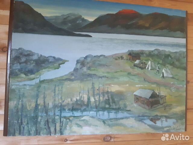 Картина маслом на холстеН.Е.Житкова