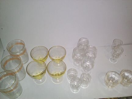 Рюмки, стопки СССР