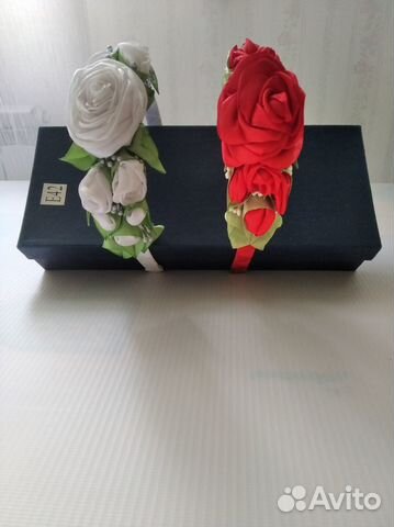 Ободок для волос ручной работы