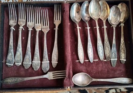 Столовые приборы Мельхиор зиш СССР