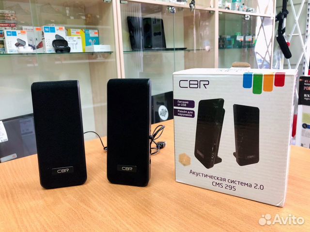 Компактные компьютерные колонки CBR CMS 295