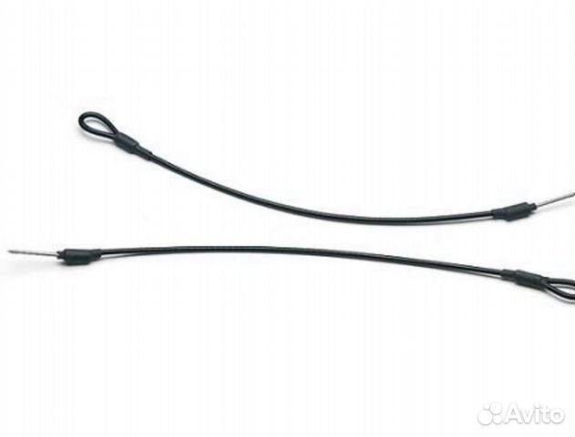 Тросик крепежный в оплете