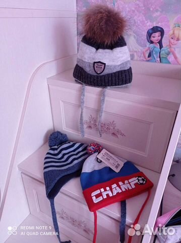 Шапки детские для мальчиков