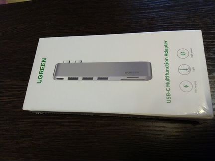 USB-C концентратор Ugreen 6 в 1 для MacBook