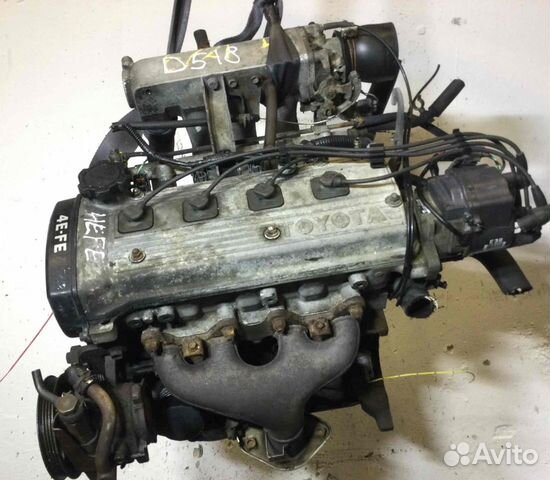 Двигатель Toyota Starlet 4efe 1.4 бензин 1999