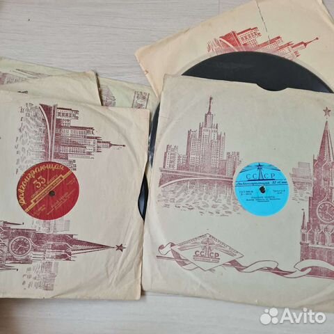 Виниловые пластинки СССР оперетты