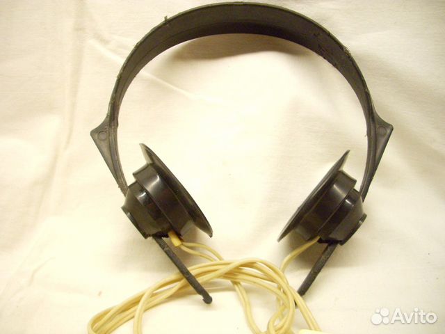 Армейские высокоомные наушники тон-2М