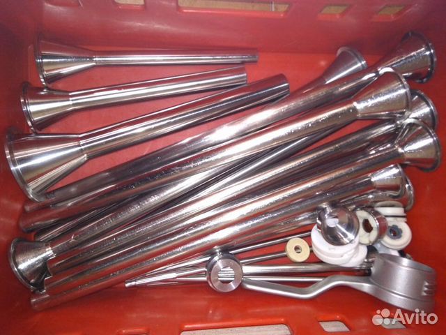 Цевки колбасные новые и б/у (для перекрутчика)