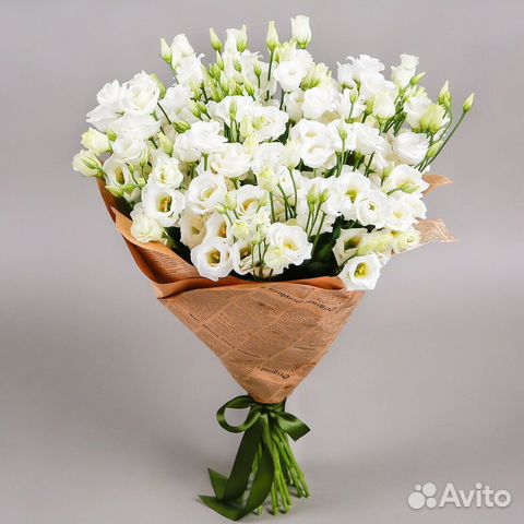 Букет из эустомы цветы с бесплатной доставкой