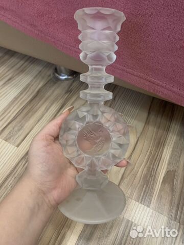 Подсвечник матовое стекло