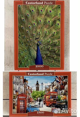 Пазлы Castorland Лондон 1500 Павлин 1000