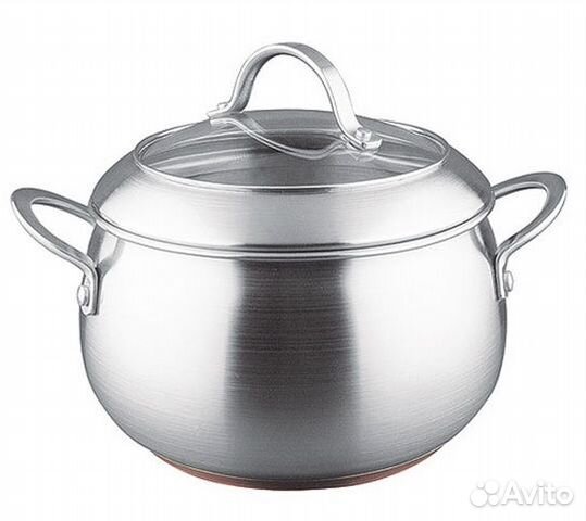 Кастрюля Vinzer Grand Majestic 89076 18 см., 3,3 л