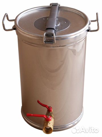 Емкость для меда ем нерж. 36 л. кш