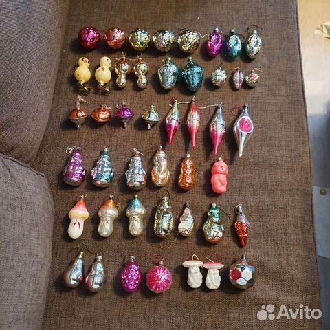 Елочные игрушки СССР