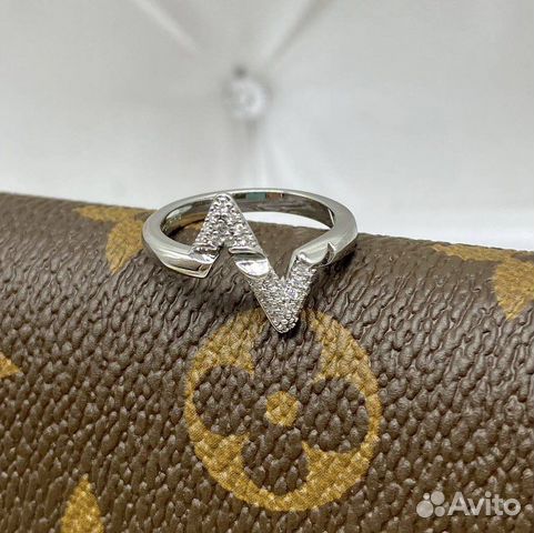 Кольцо Z Louis vuitton LV (premium)
