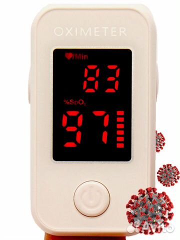 Пульсоксиметр BLS-1102B LED (оксиметр) пульсометр