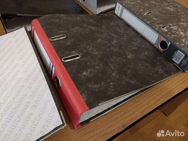 Папки канцелярские с арочным механизмом