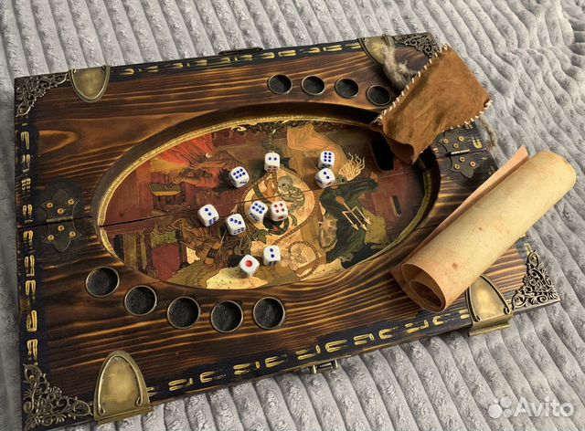 Настольная игра Ведьмак покер на костях (гвинт) купить в Рязани | Хобби ...