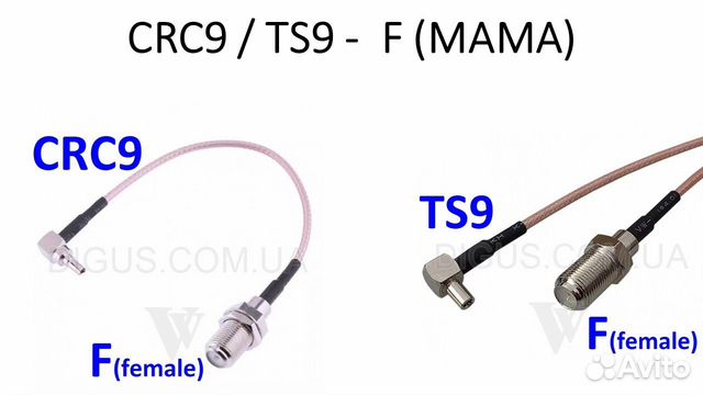 Crc9 разъем или ts9