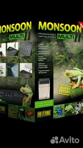 Monsoon террариум дождевальная установка