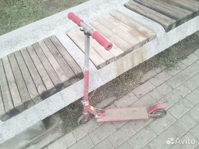 Самокат детский бу двухколесный