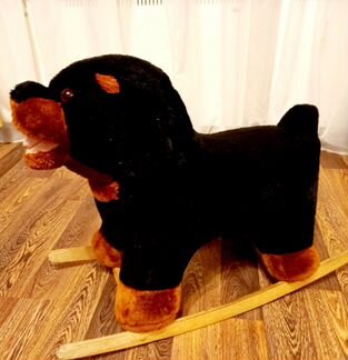 Детская качалка собака