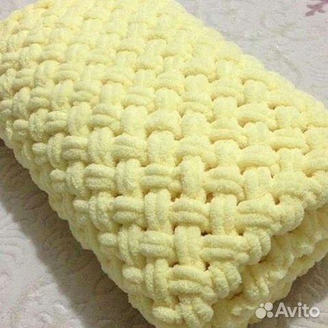 Пледы ручной вязки