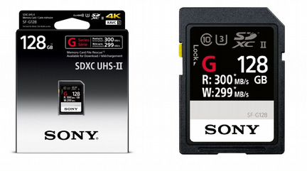 Карта памяти Sony 128GB SF-G Series UHS-II sdxc 30