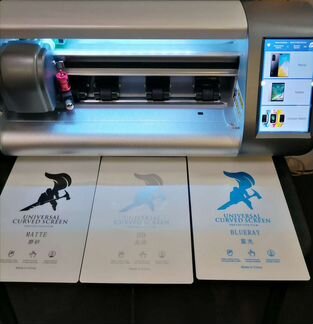 Наклейка гидрогелевой защитной пленки