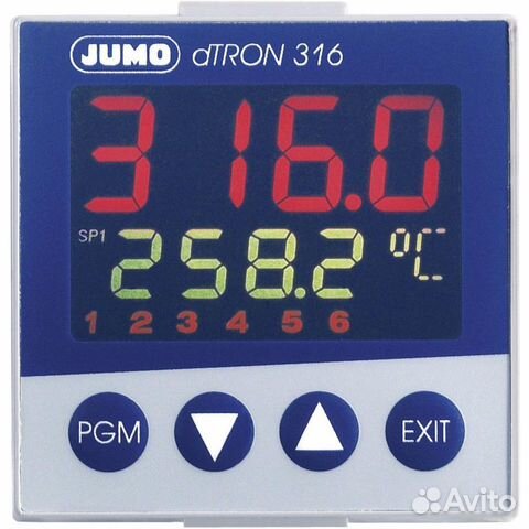 PID Регулятор jumo dtron 316