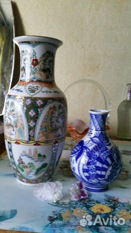 Ваза Китай,винтаж,60-е годы Ваза лфз СССР