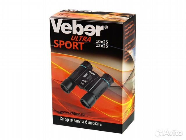 Бинокль бн 12*25 Veber Ultra Sport