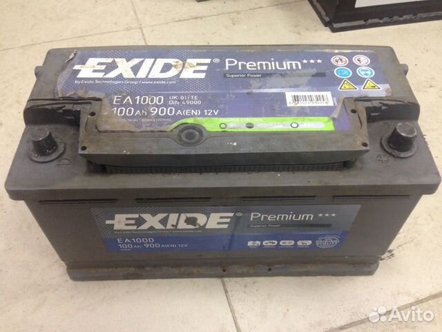 100 Ач Аккумулятор Б/У Exide