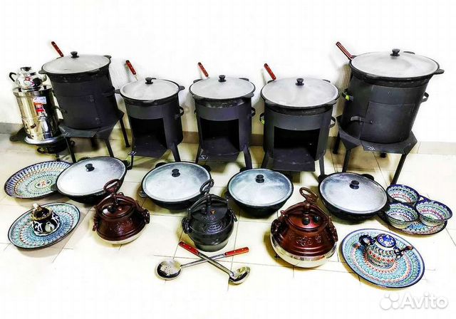 Казан чугунный