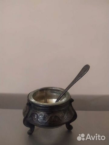 Солонка мельхиор СССР