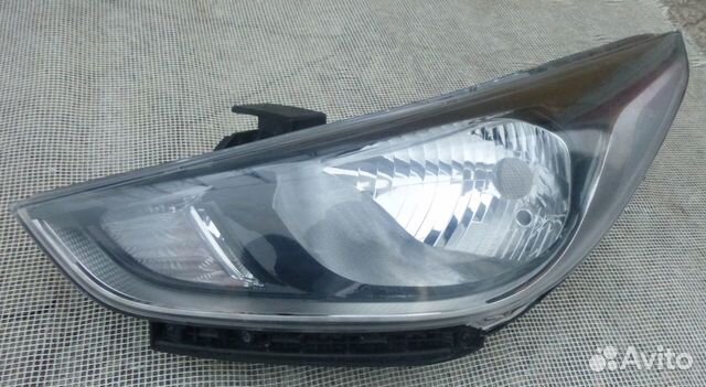 Хендай Солярис 2017-2020 фара левая