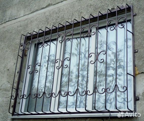 Металлические решетки на окна Rp 9.5