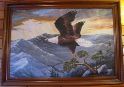 Орёл. Символ нашего города. Хороший подарок 102х72