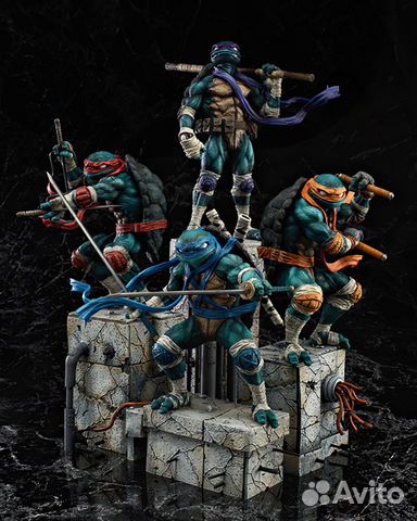 Фигурки черепашки ниндзя teenage ninja turtles