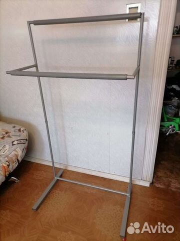 Разборная напольная двойная вешалка