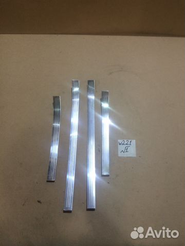 Накладки порогов Mercedes S-class W221 S500