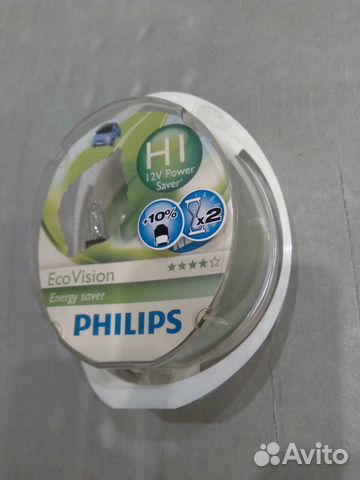 Лампы H1 philips 12 V Eco Vision