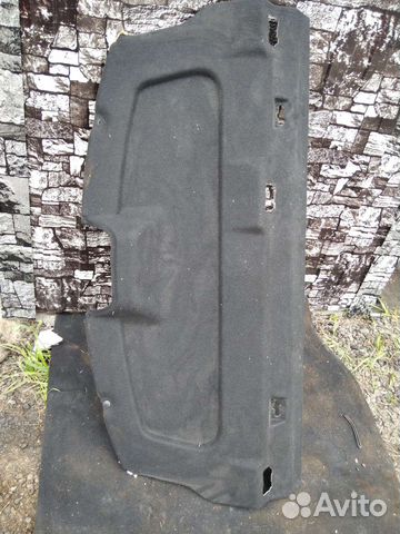 Renault logan 2 обшивка задней полки