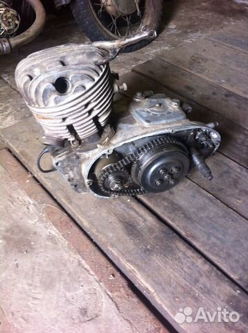 Двигатель с кпп для мотоцикла Паннония т 250