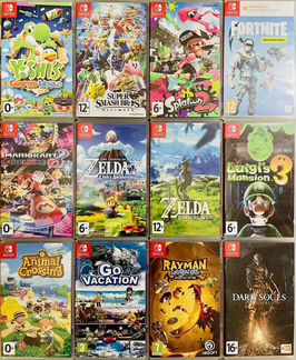 Игры Nintendo Switch: Ведьмак 3, Gta, Zelda