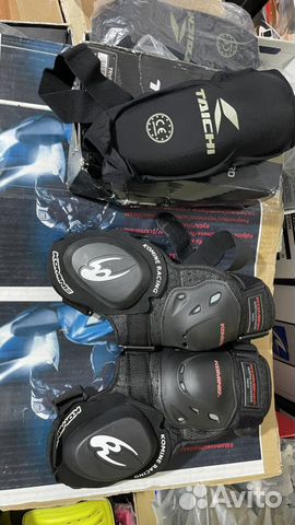 Мото наколенники гелевые taichi