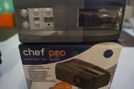 Автоматическая кормушка для рыб chef pro (новый)