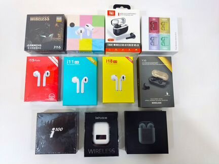 Наушники Блютуз airpоds 2 Applle копия